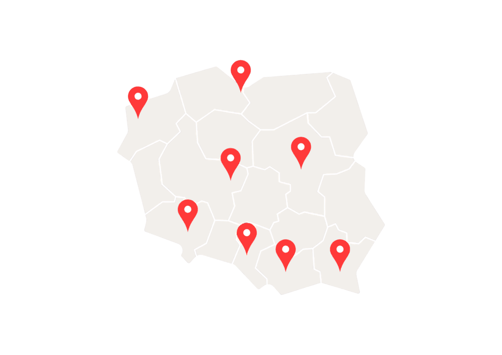 Zasięg Harveo Finance