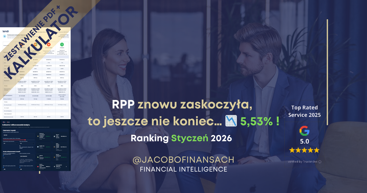 Ranking kredytów hipotecznych styczeń 2026